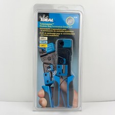 Ideal 30-496 Telemaster RJ-45/RJ-11 Modular Plug Termination Crimp Tool picture