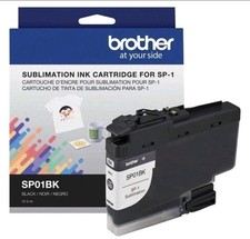 Brother Genuine Sublimation Ink Cartridge Black (SP01BK), 47 ML, 10/25 picture