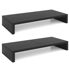 2 Pack -20 inch Monitor Stand Riser For Desktop Organizer. picture