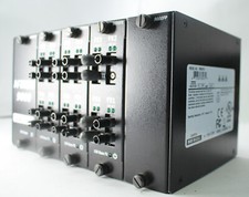 N-TRON 9000BP 4 SLOT CPU CHASSIS W/ 9000CPU , (3) 9004FX , 9000FP MODULES picture