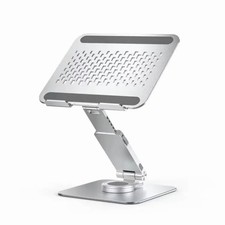 Fancial 360° Swivel Laptop Stand, Portable Stand Holds 12-18