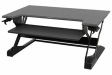 Ergotron WorkFit-TL Sit Stand Desktop Workstation - Black/Gray picture