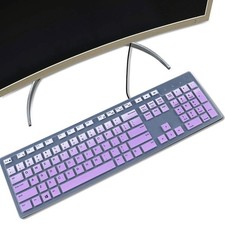 Keyboard Cover for KB216 Wired & Dell KM636 Wireless Keyboard/Dell Optiplex 5250 picture
