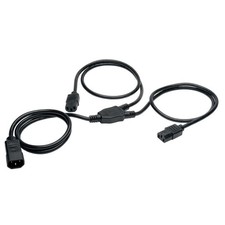 6ft Computer Power Cord Splitter C14 to 2xC13 10A UL Listed 18AWG Cable picture