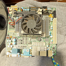 Portwell WADE-8075 Industrial Mini ITX Motherboard Intel Atom D525 ICH8M Dual LA picture