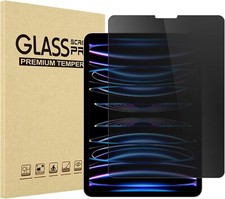 Privacy Tempered Glass Screen Protector For iPad Pro 11 inch 3rd/4th Generation picture