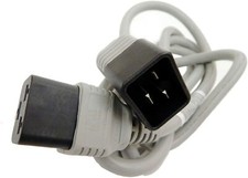 242867-005 I HP Power Cord  (6.56 ft) AC line 16A, C19 to C20 - Gray 2M picture