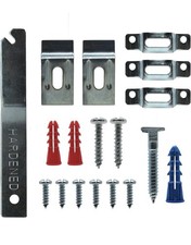 Frame Lock Security Hanging Kits w/ T-Head Screws - 100 Pk, Anti-Theft Security  picture