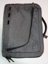 OGIO Newt Slim Case Laptop Backpack / Messenger Bag - Dark Static Yellow Lining picture