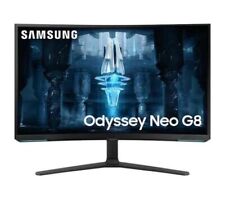 Samsung Odyssey Neo G8 32'' 4K Curved Gaming Monitor FOR PARTS CRACKED SCREEN picture