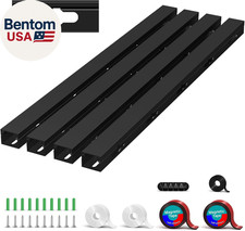 Cable Hider Raceway Kit, Magnetic Cable Management under Desk with Upgraded Aest picture