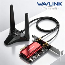 Wavlink AX5400 PCIe WiFi Card WiFi 6E Network Adapter BT5.3 Tri-Band Intel AX210 picture