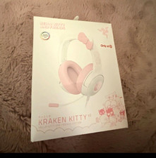 Razer Kraken Kitty V2 Hello Kitty & Friends USB Wired Over-Ear Boom Mic Pink picture
