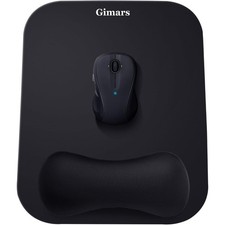 Large Smooth Superfine Fibre Memory Foam Ergonomic Mouse Pad Wrist Rest Support picture