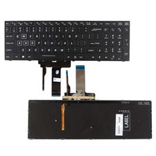 US Keyboard Colorful Backlit for Clevo N855HJ1 N857HJ1 N870HJ1 N850HP6 N870HP6 picture