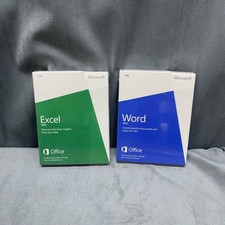 Microsoft Word 2013 & Microsoft Excel 2013 Key Cards In Sealed Boxes 1 PC picture