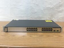 Cisco WS-C3750-24PS-S Catalyst 24-Port 10/100 Ethernet Network Switch picture