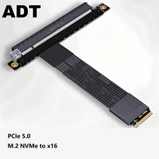 ADT M.2 Ngff NVMe to PCIe 5.0 X16 STX Onboad Video Extension Cable Support Gen5 picture
