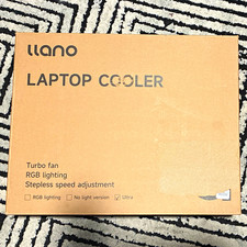 llano V12 Laptop Cooling Pad Cooler RGB Lighting Feature ULTRA Model picture