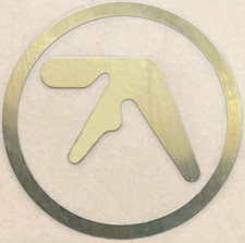 1 pcs Sticker for Aphex Twin Skylake Golden Color Mirror Logo Decal Badge 2