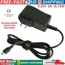 5.25V 3A Micro USB Wall Charger AC Adapter for Raspberry Pi 3 Power Supply Cord picture