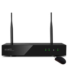 XMARTO 10-Channel 4K UHD H.265 NVR | Long Range Dual-Band Wi-Fi 6, Linux OS, ... picture