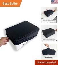 Universal Elastic Waterproof Printer Dust Cover - Minimalist Black Stretch Fa... picture