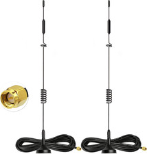 4G LTE Antenna MIMO SMA Male Router Camera Modem Antenna 8Dbi 2-Pack | picture
