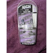 Belkin High Speed Internet Modem Cable 15ft RJ11 Phone Line DSL Cable New picture
