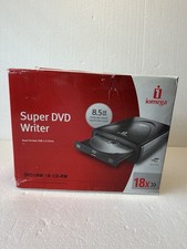 Iomega Super DVD Writer Dual-Format USB 2.0 Drive 18x Open Box Unused picture