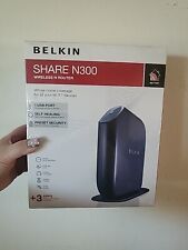 Belkin Share N300 300 Mbps 4-Port 10/100 Wireless N Router picture