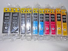 PGI5 BLK CLI8 BLK C M Y Ink Cartridge for Canon Pixma iP5300 iP5200 iP4500 10pK picture