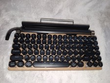 TAIAHIRO Retro Typewriter Mechanical Keyboard, Wireless Bluetooth USB 5.0 picture