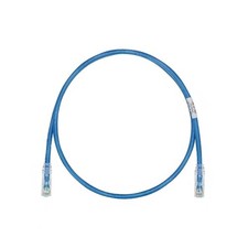 Panduit UTP28X3BU Cat6a 28awg UTP Patch Cable/Cord, 3 Ft Blue 10 PACK picture