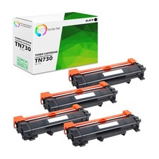 4Pk TCT TN730 TN-730 For Brother MFC-L2370DW HL-L2395DW L2350DW Compatible Toner picture