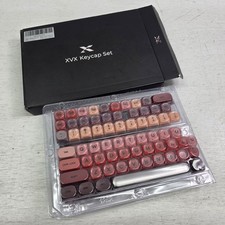 XVX Pink Red Keycaps PBT Keycap Set Lipstick Make-up Colors Profile WJD-HOA 💄 picture