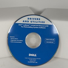 Dell Drivers & Utilities Dell Latitude C610 ResourceCD For Reinstalling System picture
