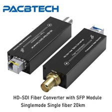 Mini HD SDI Fiber Extender 1080P&30HZ HD-SDI Single Fiber 20KM LC Connector picture