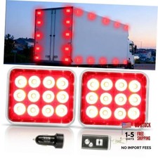 Magnetic Wireless Flashing Lights Remote Control for Trucks Red picture