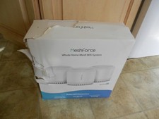 Meshforce M7 Tri-Band Whole Home Mesh Wi-Fi System - Pack of 3, White picture