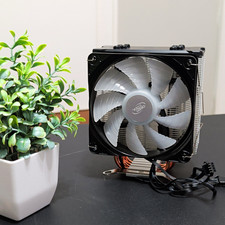 Deepcool AK400 Tower CPU Cooler 120mm 4-Pin PWM 66.47CFM Black LGA1700 picture