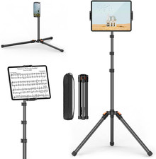 XXZU 72In Tablet Floor Stand Tripod, Aluminum Tablet Stand Holder for Ipad picture