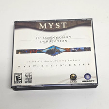 Myst / Riven /Exile 10th Anniversary DVD - PC/Mac - Complete w/Manual picture