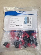 IC107F6CBK Cat6 HD Module - 25 Pack - Black picture