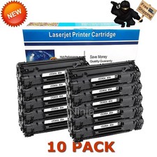 10PK CE285A 85A Toner Cartridge for HP LaserJet M1132 M1212nf M1217nfw P1102w picture