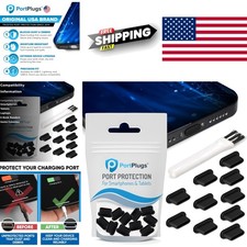 Anti Dust Plugs for USB C Devices 10 Pack Compatible with iPhone and Samsung picture
