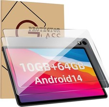 2 Pack Screen Protector for COLORROOM C3/C3PRO Tablet 10.1 inch, Tempered Glass picture