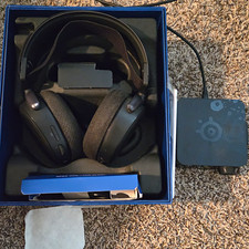 SteelSeries Arctis 7 Wireless 2.4GHz Over-Ear Gaming Headset Boom Mic Black picture