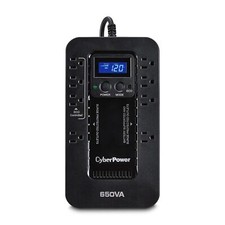 CyberPower 650VA 390W Battery Backup Uninterruptible Power Supply UPS System picture