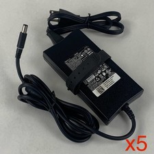 Dell DA130PE1-00 130W AC Adapter 19.5V 6.7A PA-4E OEM Laptop Charger Lot of 5x picture